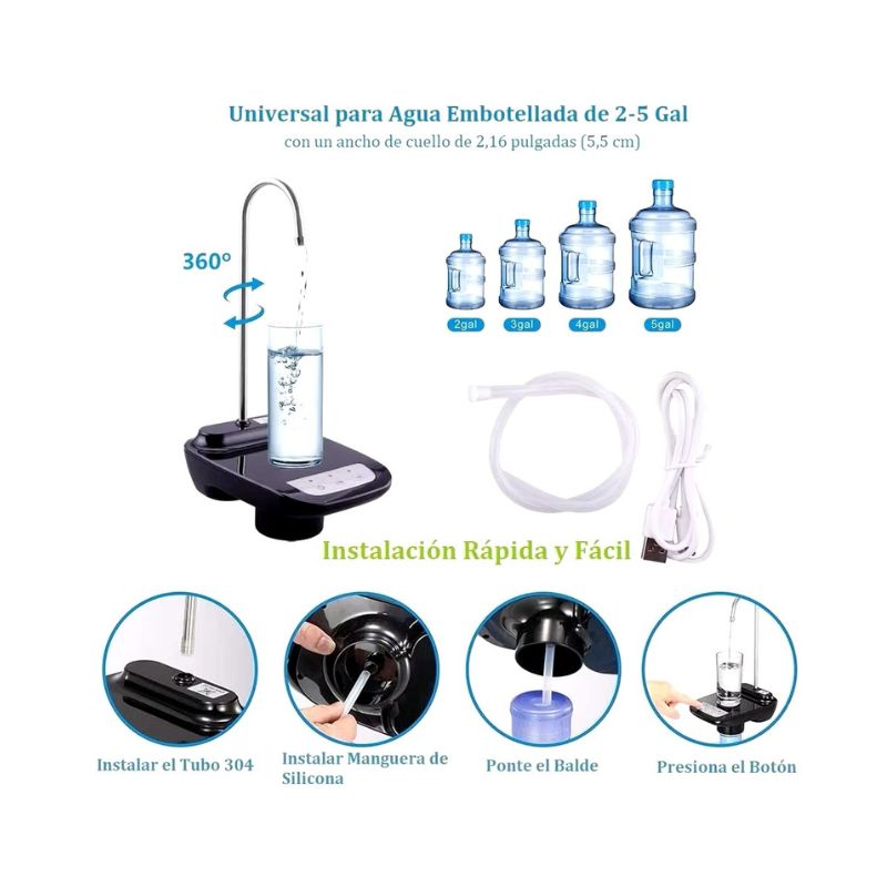 Dispensador de Agua Automático - Solución Moderna para Tu Cocina 💧🏠