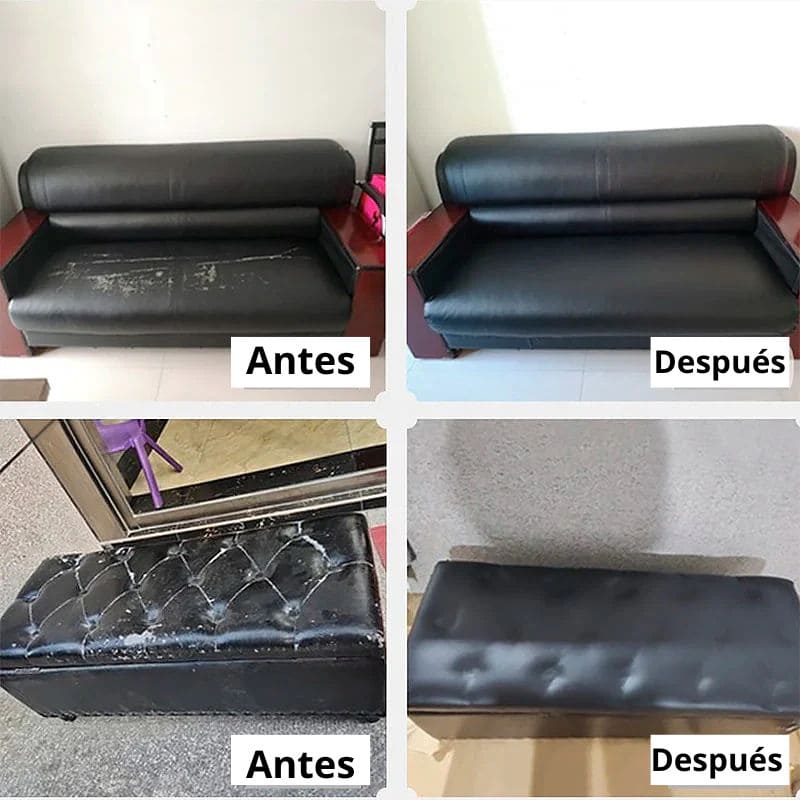 Reparador de Cuero Autoadhesivo (140x50 cm) + Pegante Adicional ¡DE REGALO!